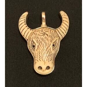 Coreen Cordova Bison Pendant/Charm
